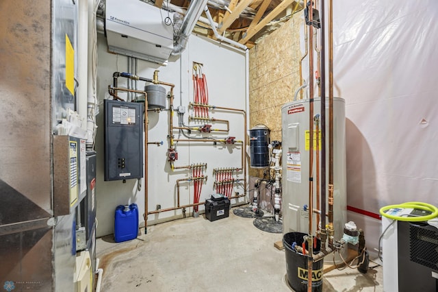 3914 21st Ave S, Moorhead, MN 56560 - utility room featuring electric water heater