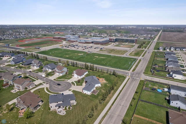3914 21st Ave S, Moorhead, MN 56560 - aerial overview of property's location featuring nearby suburban area