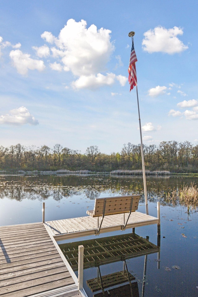 12640 Fawn Lake Rd, Crosslake, MN 56442 - dock area with a water view