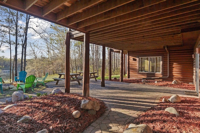 12640 Fawn Lake Rd, Crosslake, MN 56442 - view of patio