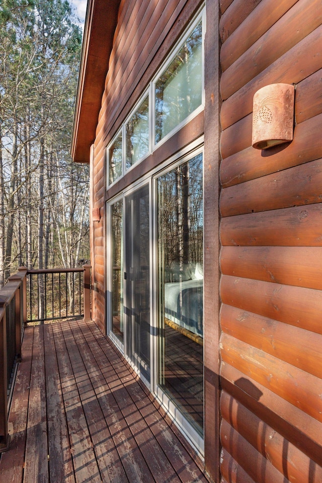 12640 Fawn Lake Rd, Crosslake, MN 56442 - view of deck