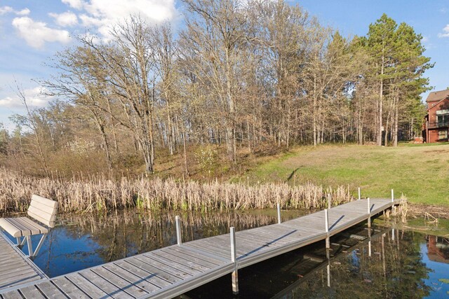 12640 Fawn Lake Rd, Crosslake, MN 56442 - dock with a water view