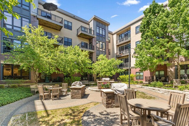 3709 Grand Way Unit 315, Saint Louis Park, MN 55416 - view of patio / terrace featuring outdoor dining area