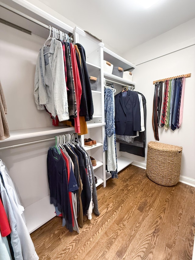14700 Minnehaha Pl, Minnetonka, MN 55391 - spacious closet featuring wood finished floors