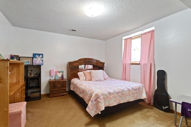20441 Elmwood Rd, Lynden Twp, MN 55320 - carpeted bedroom with a textured ceiling