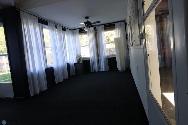 sunroom featuring plenty of natural light
