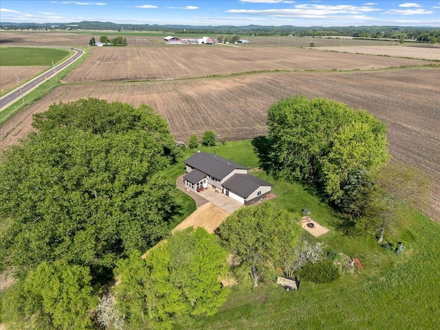 E7065 County Road B, Tainter Twp, WI 54730 - aerial view of sparsely populated area featuring farmland