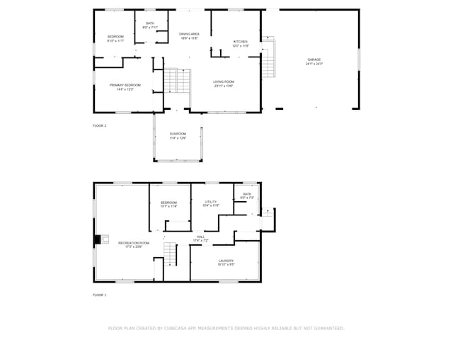E7065 County Road B, Tainter Twp, WI 54730 - property floor plan