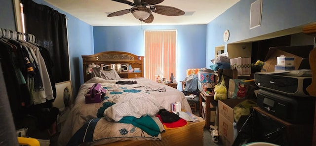 139 2nd St W, Wabasha, MN 55981 - bedroom with a ceiling fan