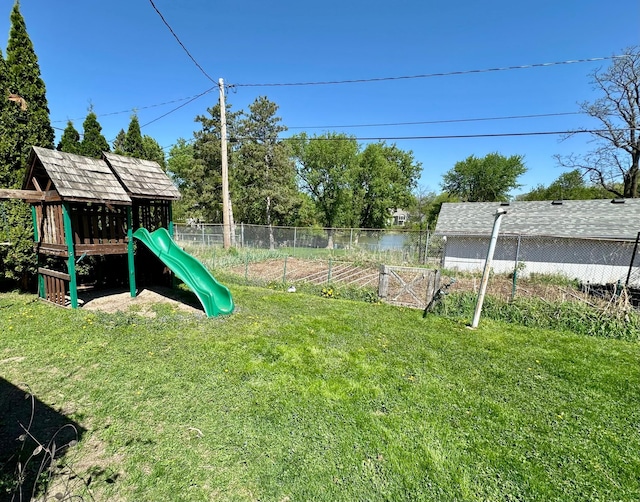 2127 S Ave E, North Saint Paul, MN 55109 - view of yard with a playground