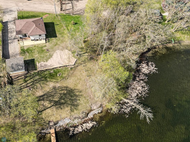 12606 Abbey Lake Ln, Lake View Twp, MN 56501 - aerial view of property and surrounding area featuring a nearby body of water