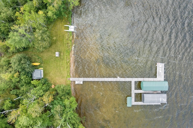 aerial view of property's location