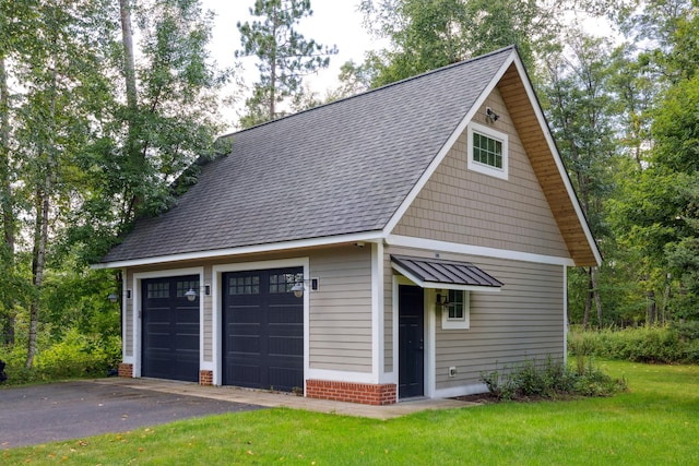 1924 Norway Pine Rd, East Gull Lake, MN 56401 - view of detached garage