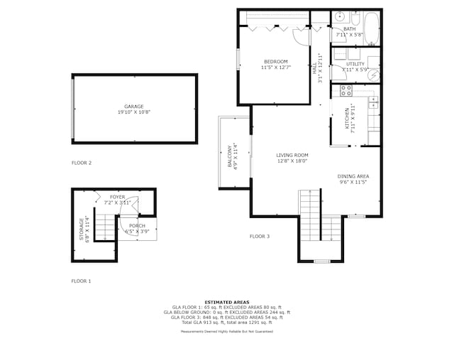 2478 Cobble Hill Alcove Unit C, Woodbury, MN 55125 - home floor plan