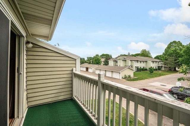 2478 Cobble Hill Alcove Unit C, Woodbury, MN 55125 - balcony featuring a residential view