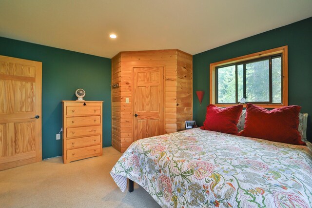 21097 Gilmer Rd, Crosby, MN 56441 - bedroom with carpet flooring, recessed lighting, and a closet