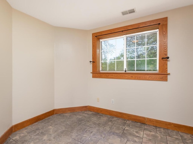41218 Nelson Rd, North Branch, MN 55056 - empty room featuring baseboards and stone finish flooring