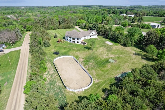2169 Ibson Ave SE, Rockford Twp, MN 55313 - aerial overview of property's location with a forest
