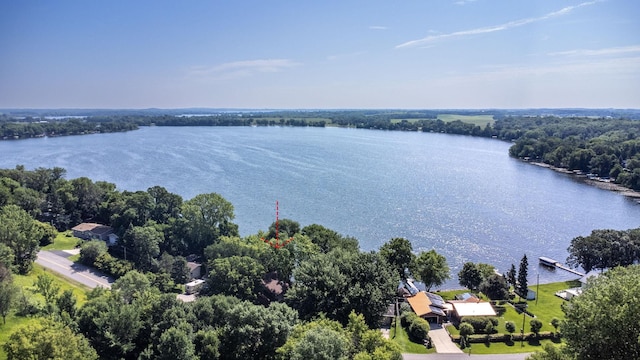 21140 654th Ave, Litchfield, MN 55355 - bird's eye view of a large body of water