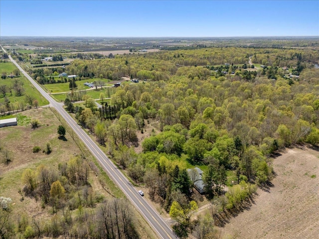 1361 60th St Unit D, Apple River Twp, WI 54889 - aerial view of a heavily wooded area