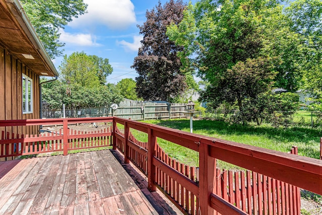 7109 Penn Ave S, Richfield, MN 55423 - deck featuring a fenced backyard