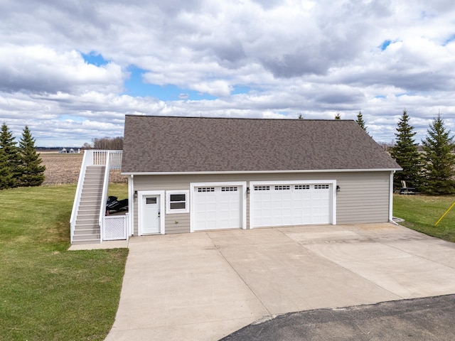 37854 210th Ave SE, Knute Twp, MN 56535 - view of detached garage