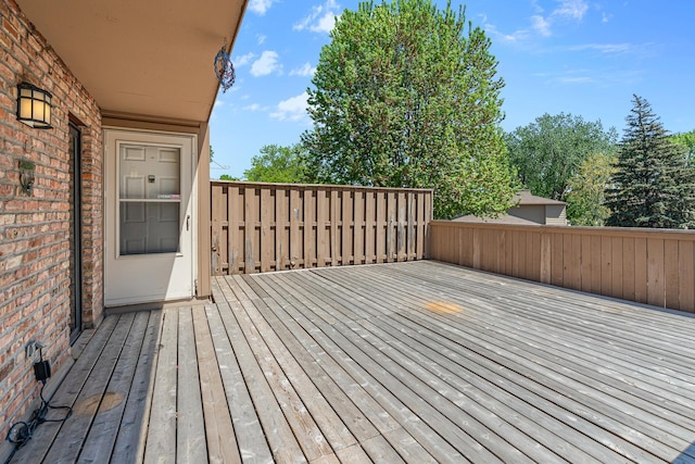 2111 Tamarin Trl, Golden Valley, MN 55427 - view of wooden deck