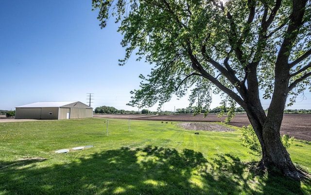 23142 Denmark Ave, Castle Rock Twp, MN 55024 - view of grassy yard with an outbuilding and a rural view