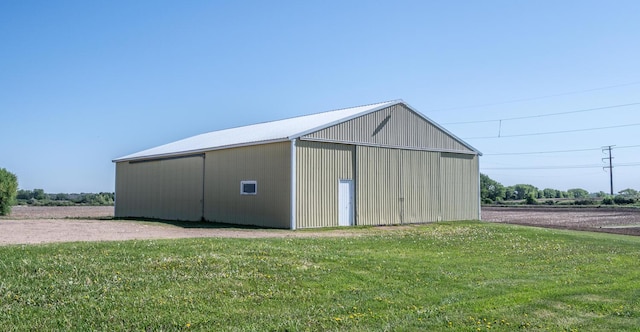 23142 Denmark Ave, Castle Rock Twp, MN 55024 - view of pole building featuring a yard