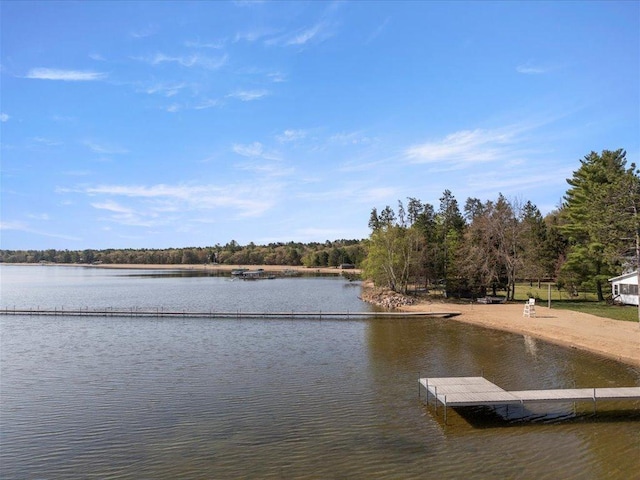 26746 County Road 4, Nisswa, MN 56468 - dock area with a water view