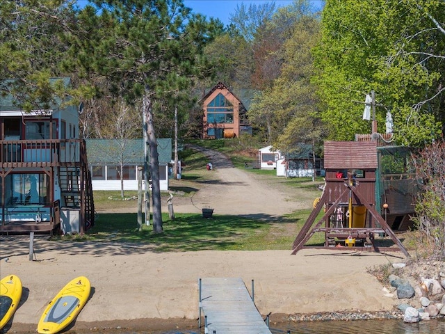 26746 County Road 4, Nisswa, MN 56468 - community playground featuring a dock