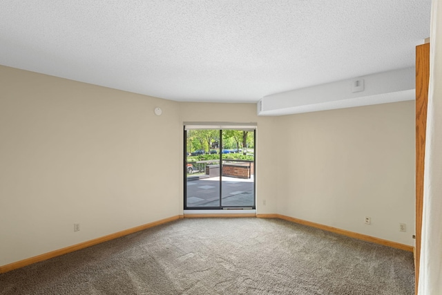 2885 Knox Ave S Unit 208, Minneapolis, MN 55408 - spare room with carpet floors, baseboards, and a textured ceiling