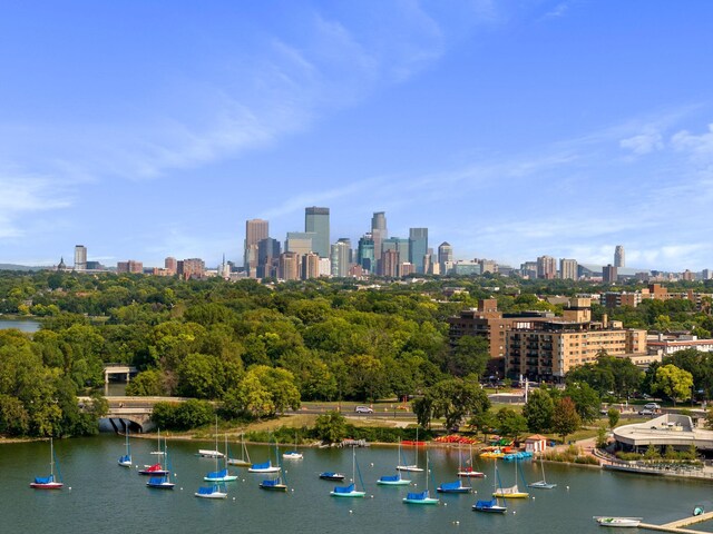 2885 Knox Ave S Unit 208, Minneapolis, MN 55408 - skyline view with a large body of water