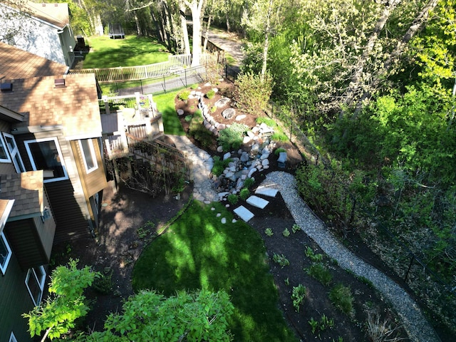 aerial view