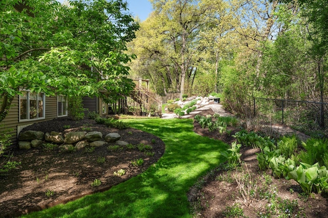 view of yard