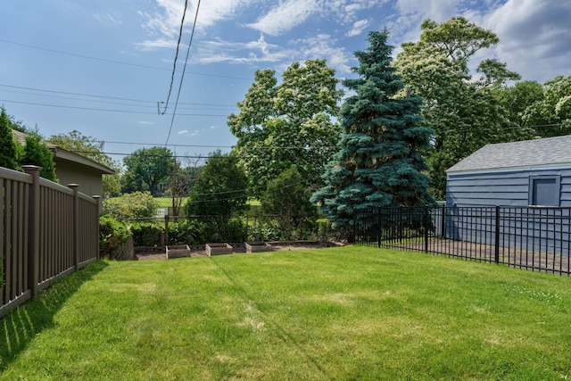 623 Fairview Ave S, Saint Paul, MN 55116 - view of yard with a vegetable garden