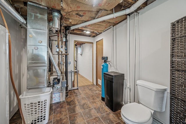 4824 Eriks Blvd, Eagan, MN 55122 - unfinished basement with a water softener system