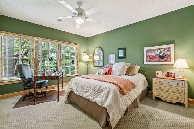 130 Stonebridge Rd, Lilydale, MN 55118 - bedroom featuring baseboards and a ceiling fan