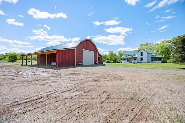 3592 Blom Lake Dr, Frederic, WI 54837 - view of horse barn