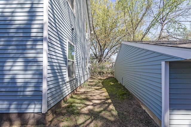 view of property exterior