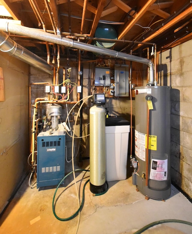 536 3rd Ave, Wanamingo, MN 55983 - utilities featuring water heater and electric panel