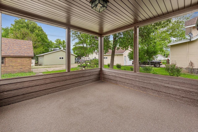 209 Main St, Arlington, MN 55307 - view of patio / terrace featuring a residential view