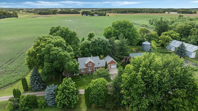 12586 220th St, Silver Lake, MN 55381 - overview of rural landscape featuring farmland