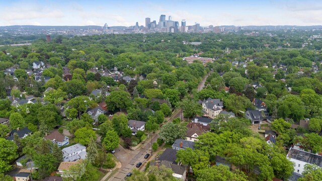 drone / aerial view