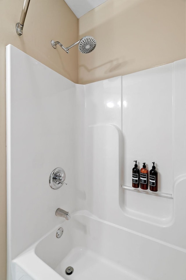 full bathroom featuring shower / tub combination
