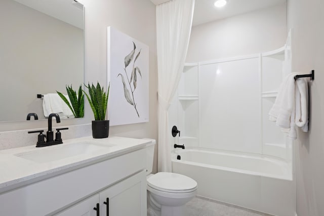 14447 103rd Pl N, Maple Grove, MN 55369 - full bathroom with toilet, vanity, and  shower combination