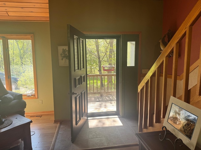 7525 Filbert Ln NE, Turtle River Twp, MN 56601 - foyer featuring baseboards
