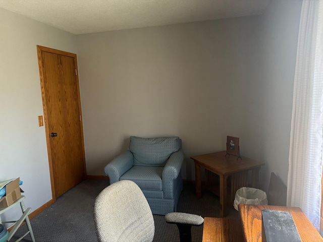 7525 Filbert Ln NE, Turtle River Twp, MN 56601 - living area featuring baseboards and carpet