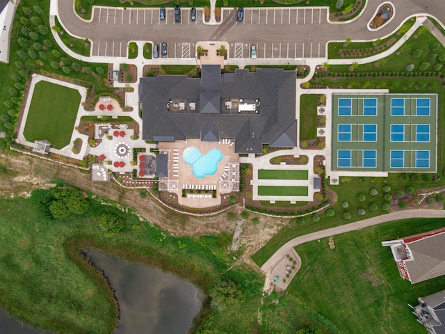 10045 Mulberry, Corcoran, MN 55374 - aerial view of property's location featuring a pool