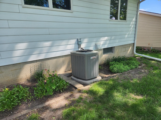 exterior view of cooling unit